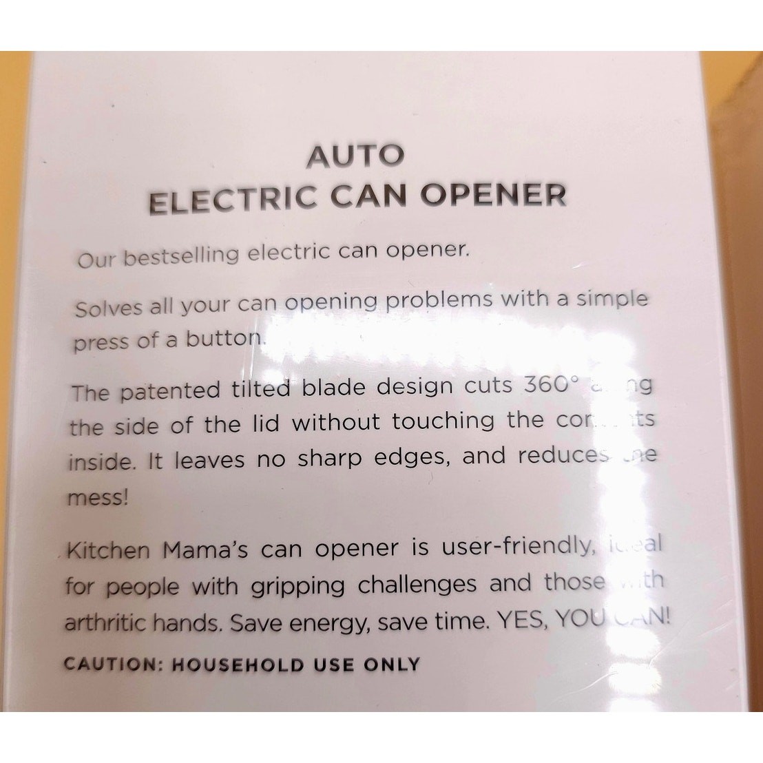 (2) Kitchen Mama Yes You Can Auto Can Openers Red One-Touch Easy To Use Set of 2 gallery