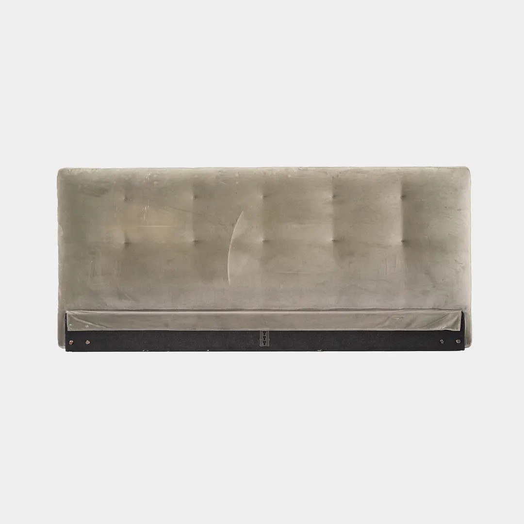 2020s Rodolfo Dordoni Minotti Andersen Quilt King Size Headboard Grey / Green gallery