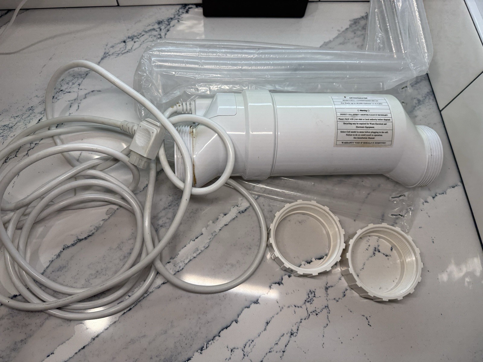 Salt Chlorination T-Cel1-15 replacement for Pools up to 40000 Gallons, untested gallery