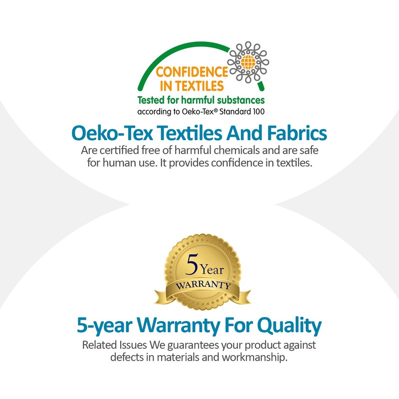 Elif Bamboo Pillows Adjustable Shredded Memory Foam Bed Pillows King or Queen gallery