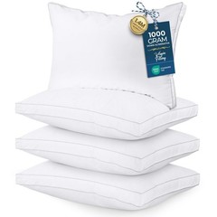 Utopia Bedding Bed Pillows for Sleeping Queen Size (White), Set of 4, Soft &…