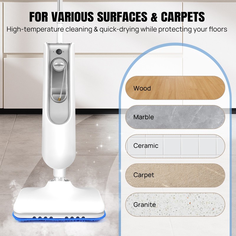3500W Multipurpose Lightweight Steam Mop for Tile and Hardwood Floor All in one gallery