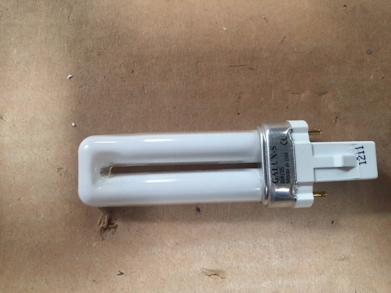 1pc PL5 5W PLUG IN COMPACT FLUORESCENT LAMP 4100K G23-2/2Pin - SUPRA L gallery