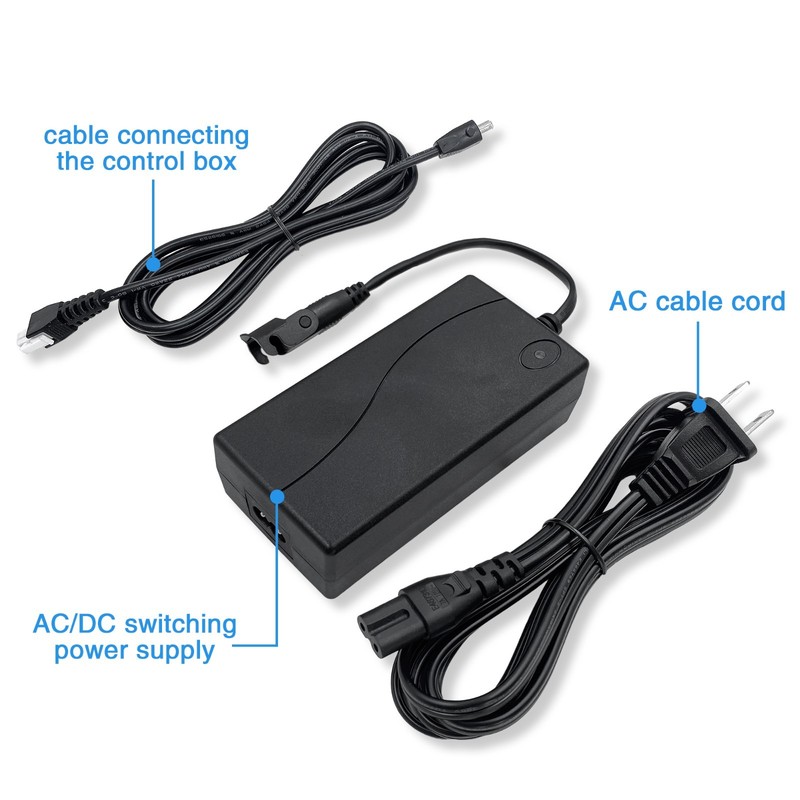 Adjustable Bed Base AC/DC Switching Power Supply Adapter Kit Replacement gallery