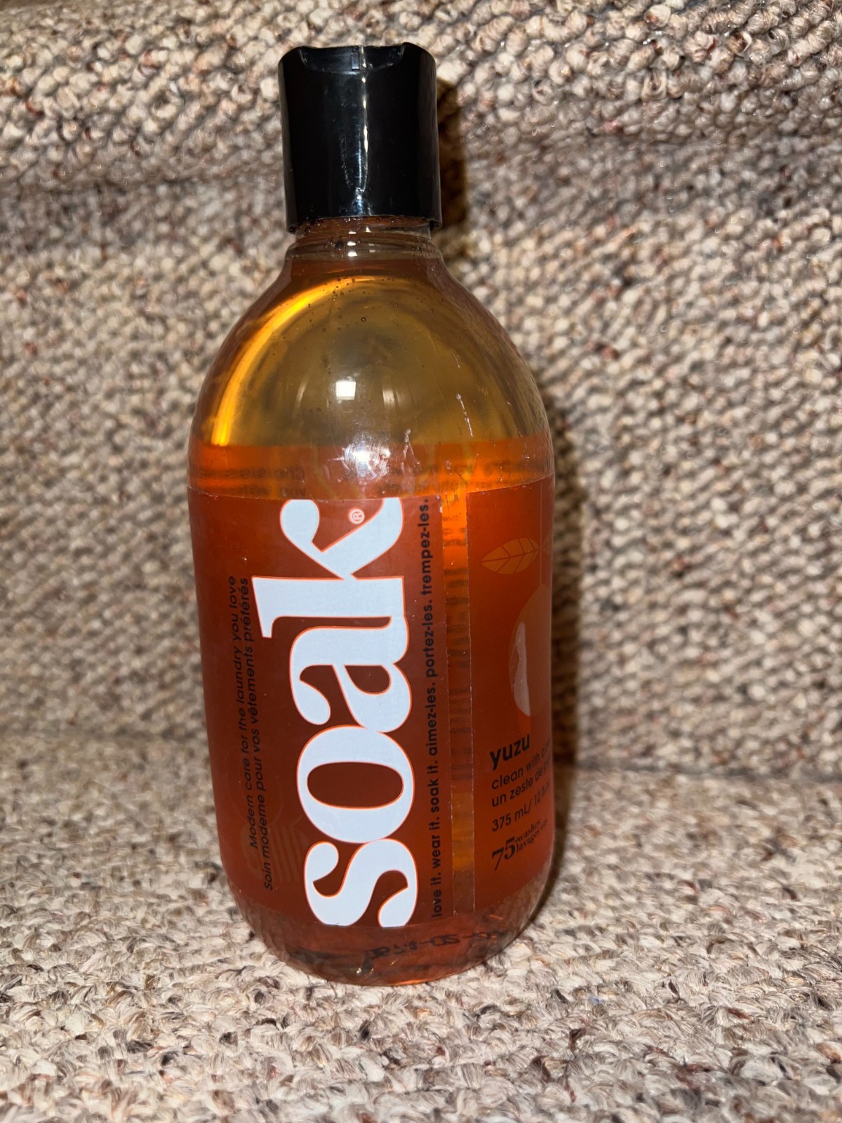 Soak Wash Scentless Laundry Detergent YUZU 12 Fl Oz Gentle No Rinse Made Canada gallery