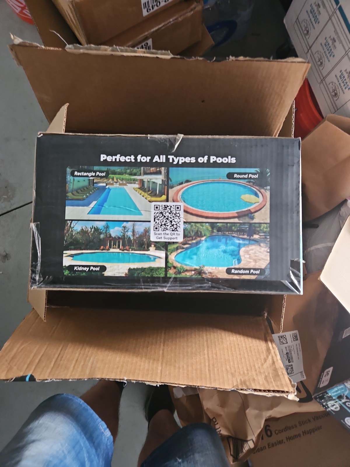 Robotic Pool Skimmer Y90 Solar Powered, Cordless Surface Cleaner w/ Remote Y90 gallery