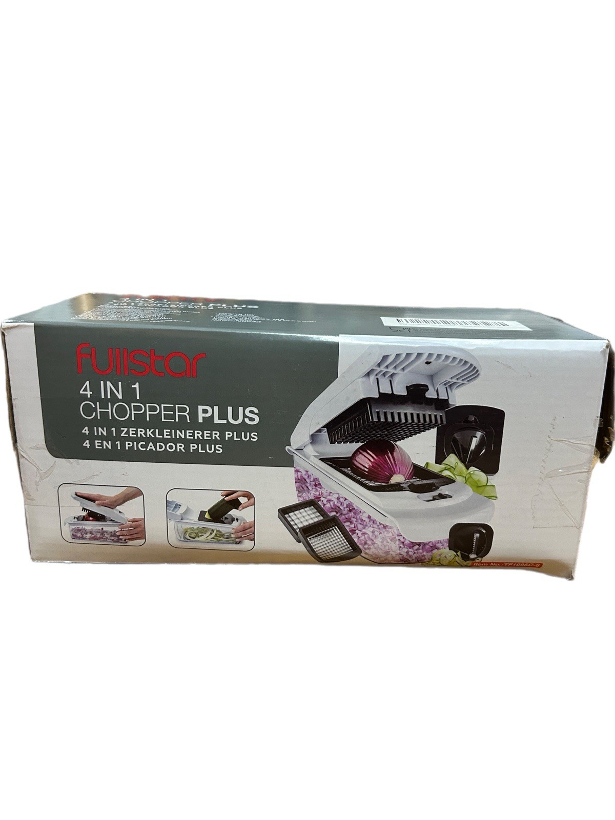 Fullstar 4 in 1 Vegetable Chopper Plus Food Chopper Slicer Dicer Kitchen Tool gallery