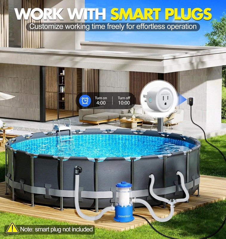 Transparent 1000 GPH Pool Filter Pump for Easy Monitoring & Efficient Filtration gallery
