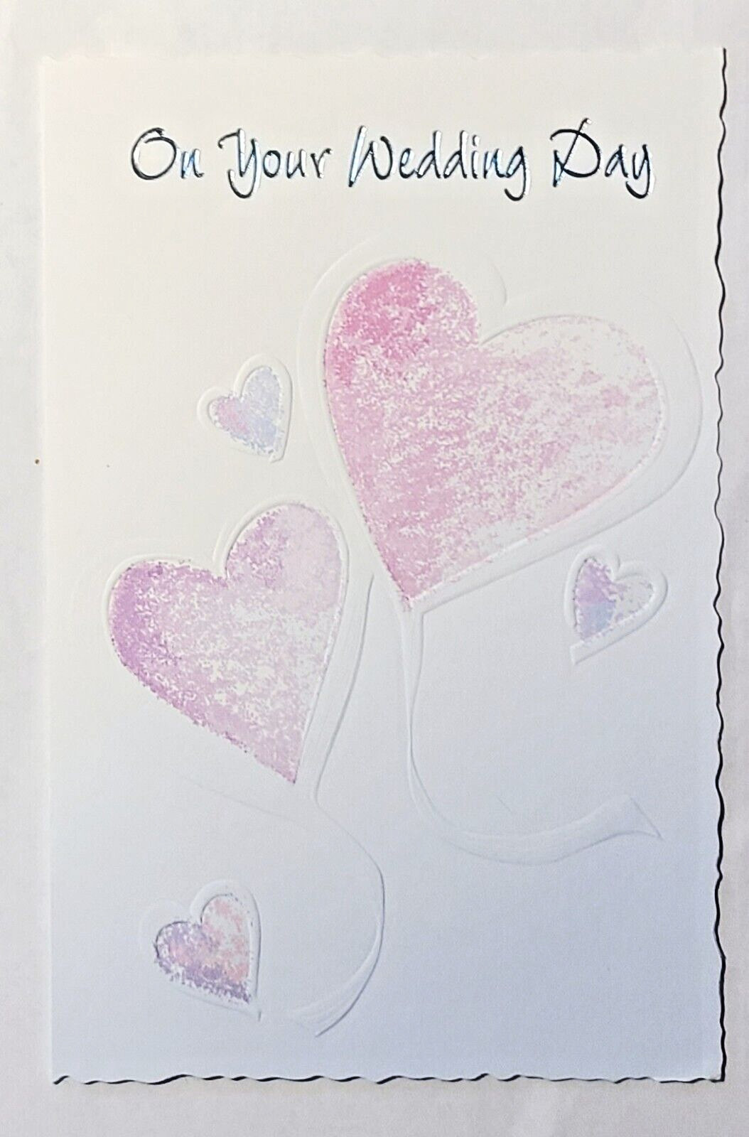 1 Wedding Day Greeting Card/Envelope Hearts Happy Vow Joy Love Couple Life New gallery