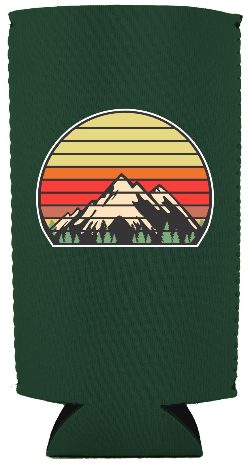 Retro Mountains 24/25oz. Can Coolie , Neoprene gallery