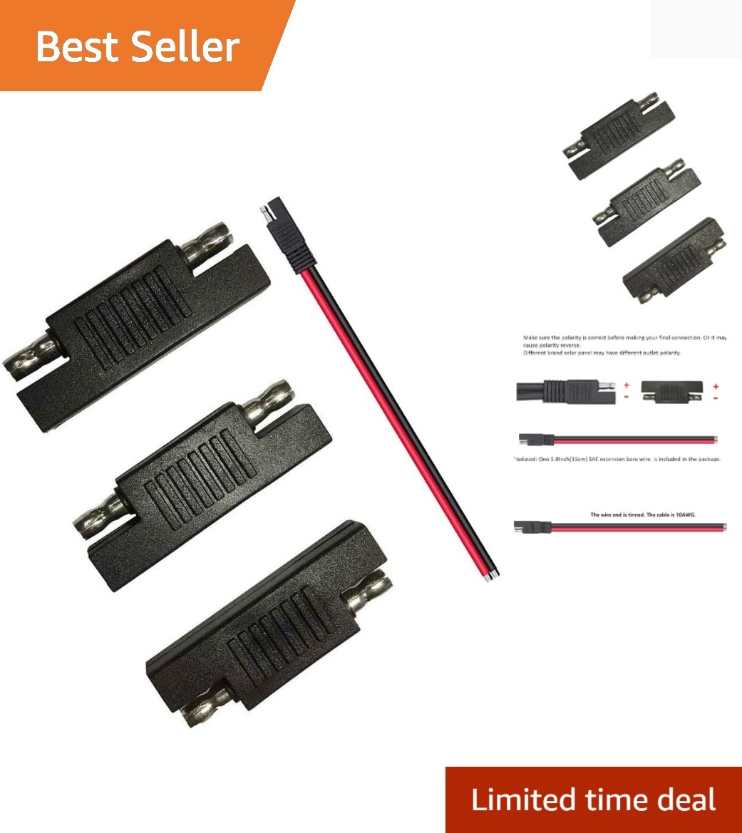 SAE Polarity Reverse Adapter Connectors for SAE Quick Disconnect Extension Ca... gallery