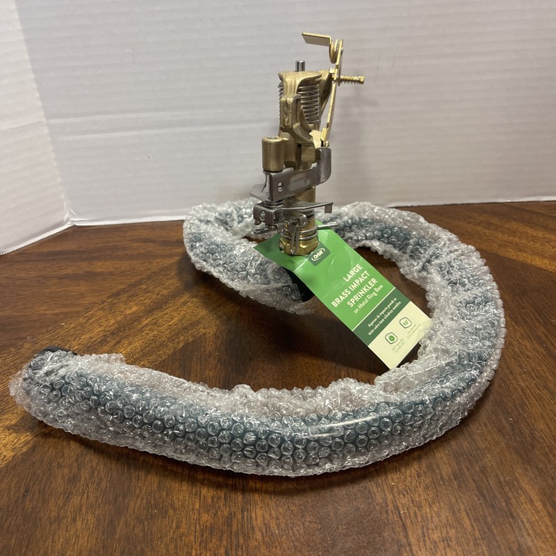 1 Pasture Master 3/4” adjustable Brass Impact Sprinkler & Commercial steel Bases gallery