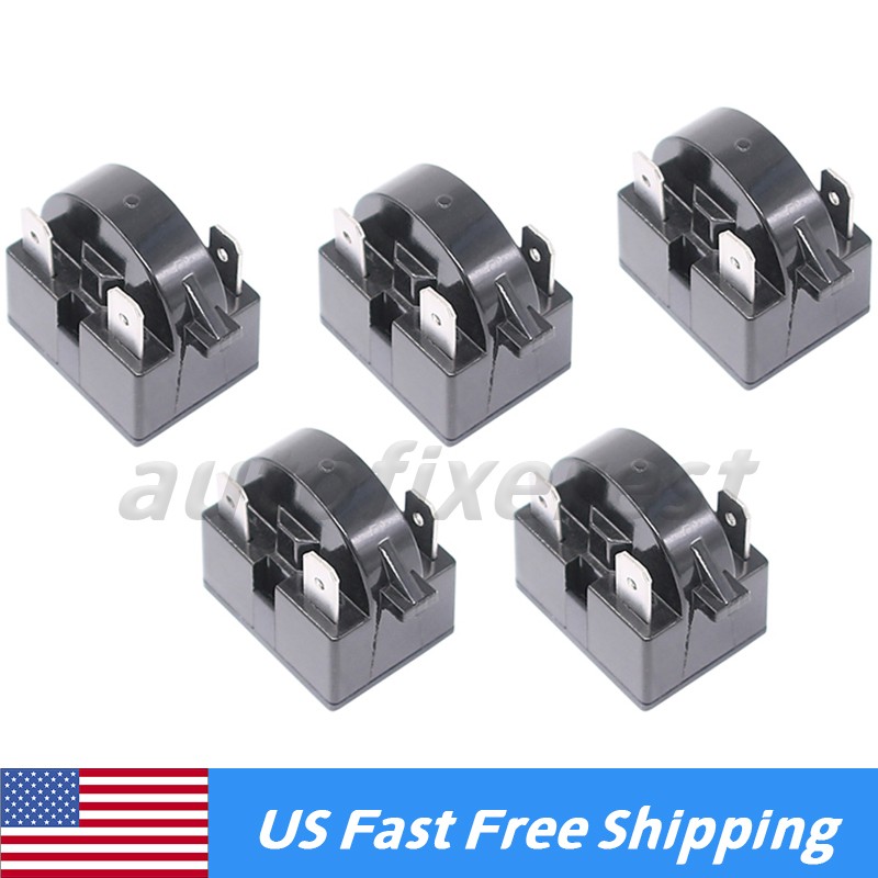 5x QP-02-4.7 PTC Refrigerator Start Relay For 3Pin Magic Chef Compressor QP2-4.7 gallery
