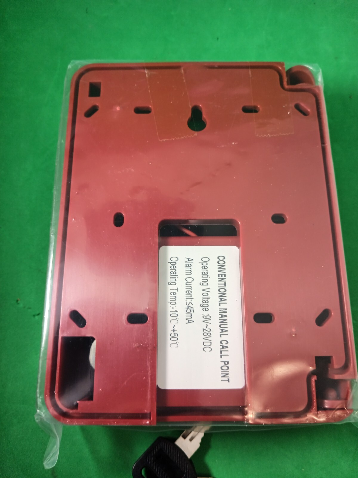 9V-28VDC Conventional Manual Call Point Fire Push In Pull Down Fire Alarm gallery