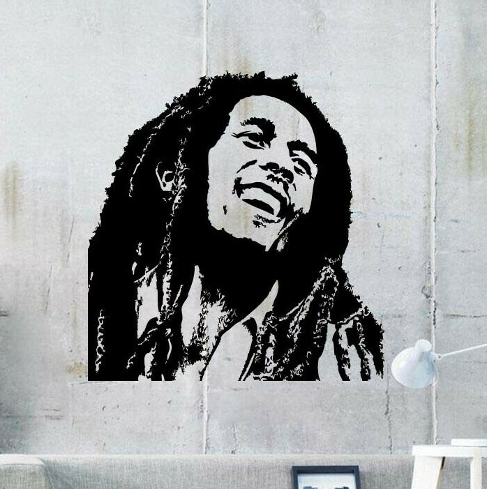 Bob Marley Reggae Rasta Music Vinyl Wall Sticker Decal gallery