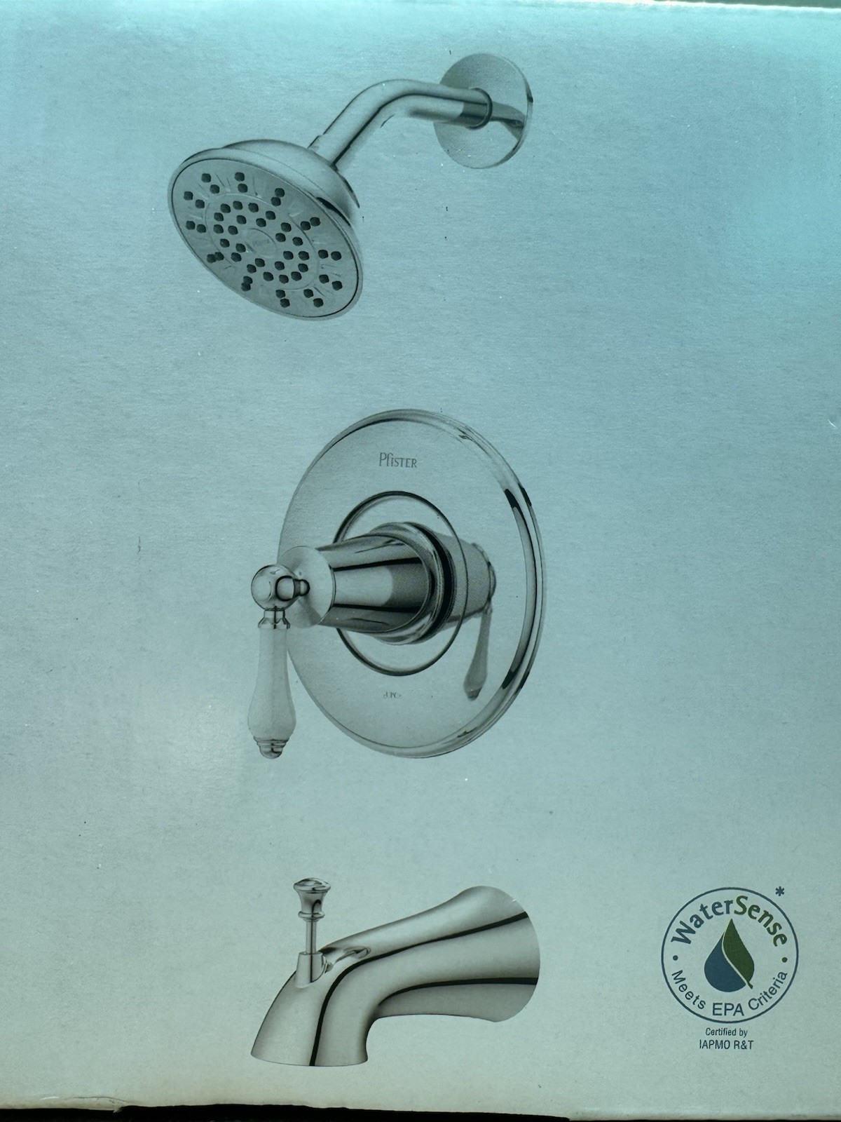 Pfister Courant Single-Handle 1-Spray Tub and Shower Faucet Polished Chrome gallery