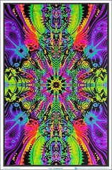 Wormhole Blacklight Poster 23 x 35