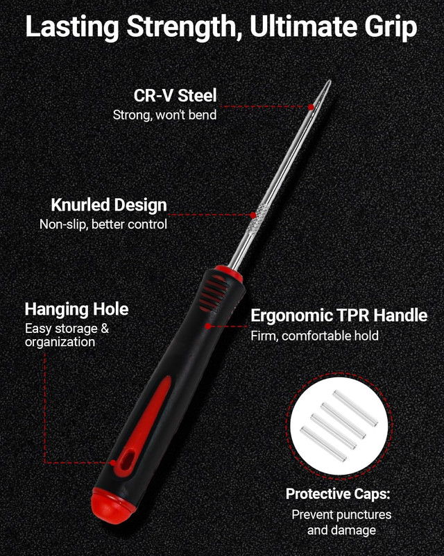 4-Piece Hook and Pick Set, Precision Automotive Pick Tool & O Ring Pick Set gallery