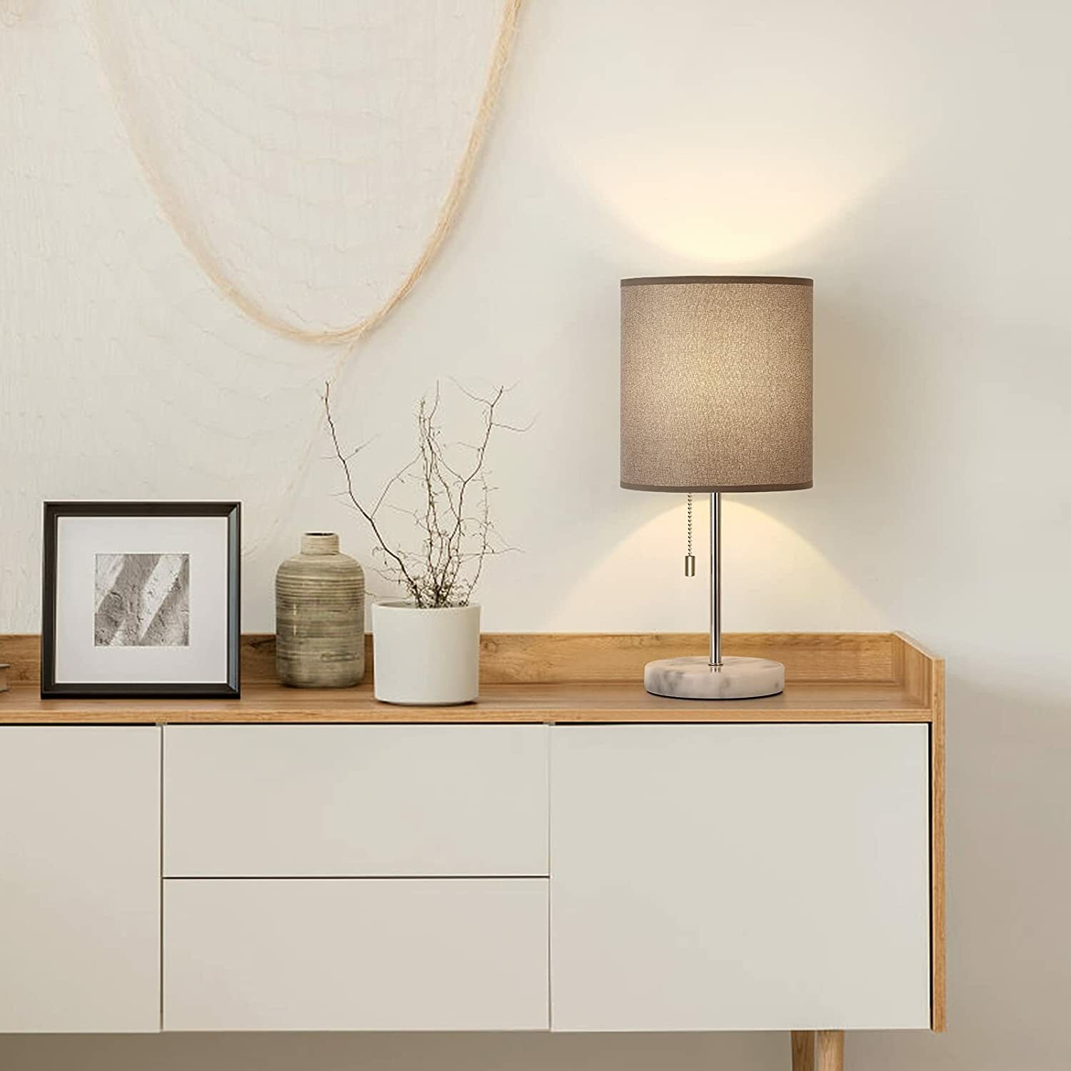 Modern Bedside Table Lamp Small Nightstand Lamp Desk Lamp Bedroom Office Room gallery