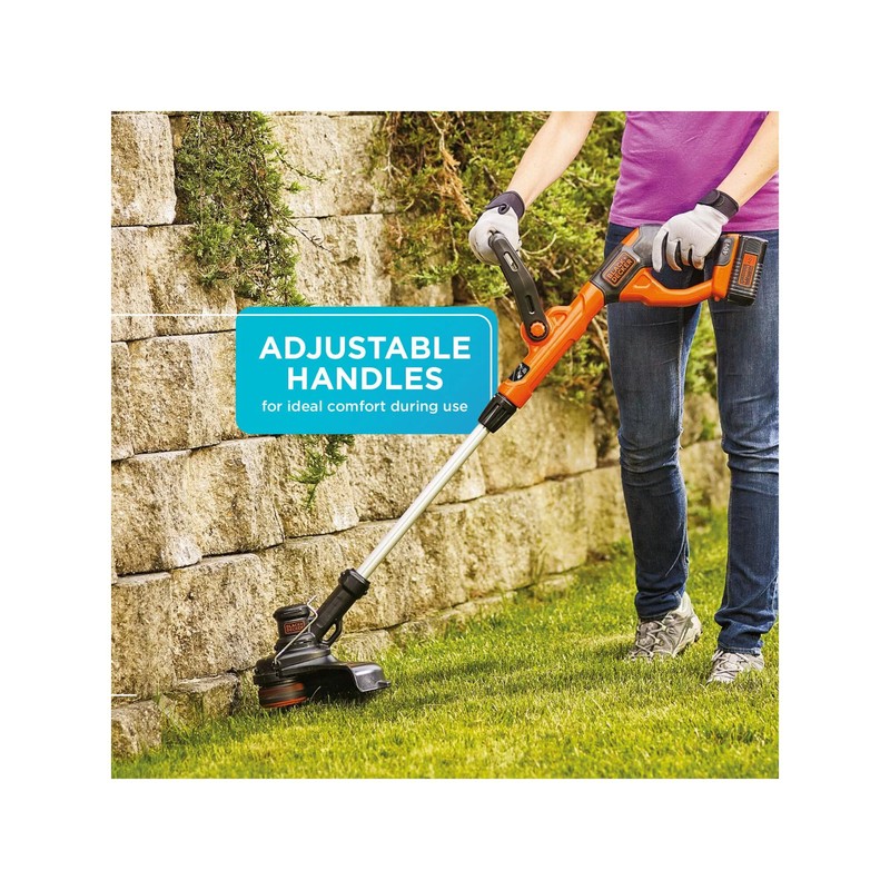 BLACK+DECKER 40V MAX* String Trimmer / Edger and Sweeper Combo - LCC140 gallery