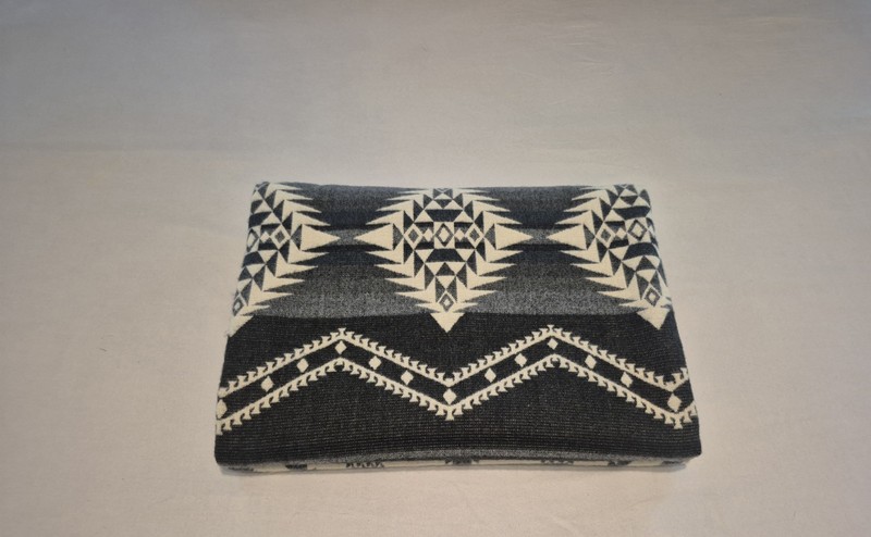EXTRA LARGE, REVERSIBLE, ALPACA WOOL,MULTICOLOR BLANKET ECUADOR 74,8x91,33 in gallery