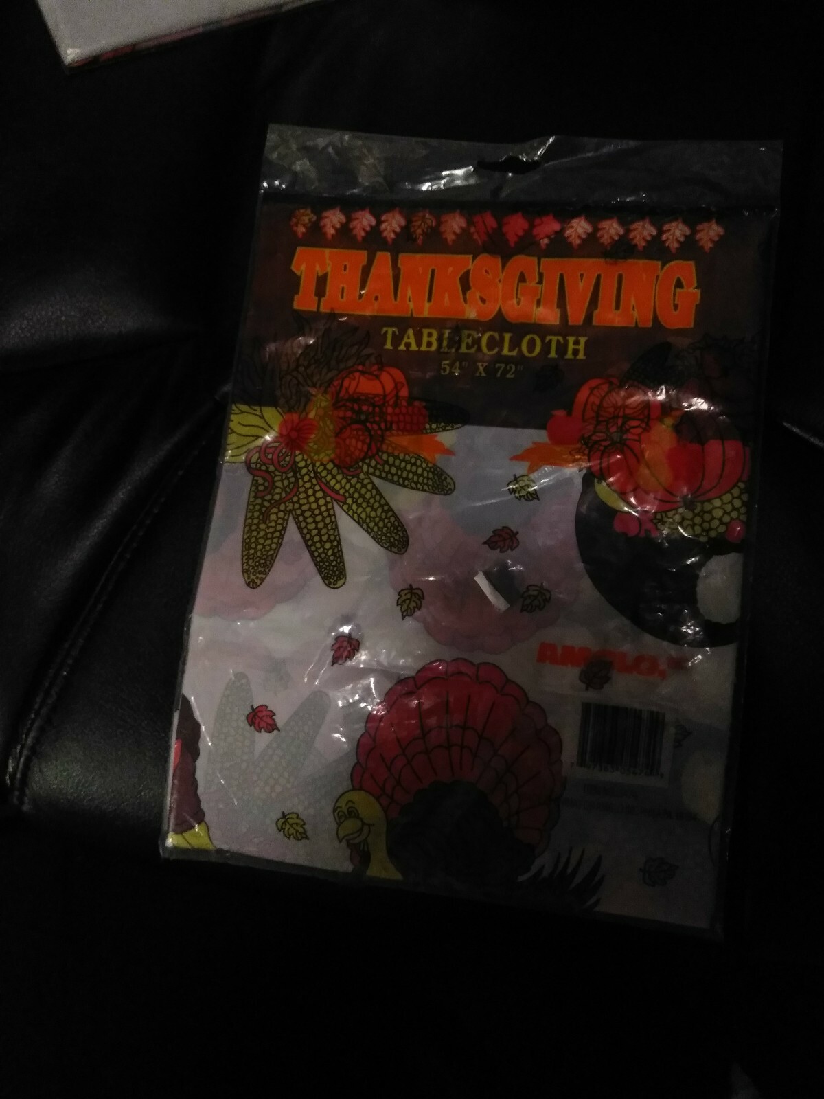 54" x 72" PLASTIC THANKSGIVING TABLE COVERING NEW FAST SHIPPING gallery
