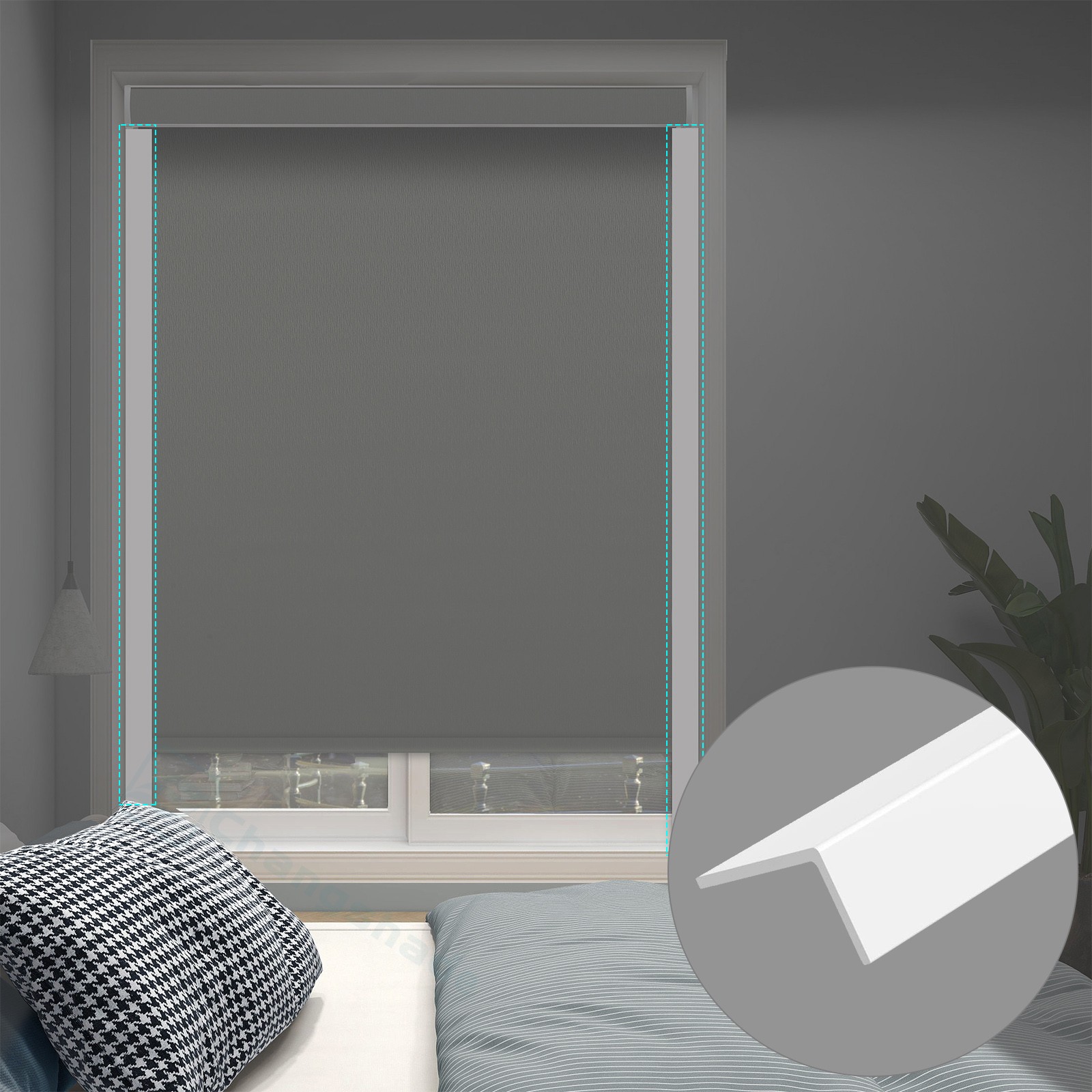 CUSTOM Made Light Filtering Cordless Top Down Bottom Up Cellular Blind Honeycomb gallery