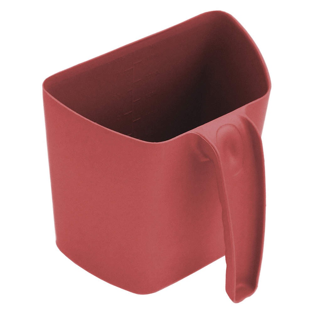 DETECTAMET, INC. Scooping Jug,67 5/8 fl oz,152 mm,Red 52JV10 gallery
