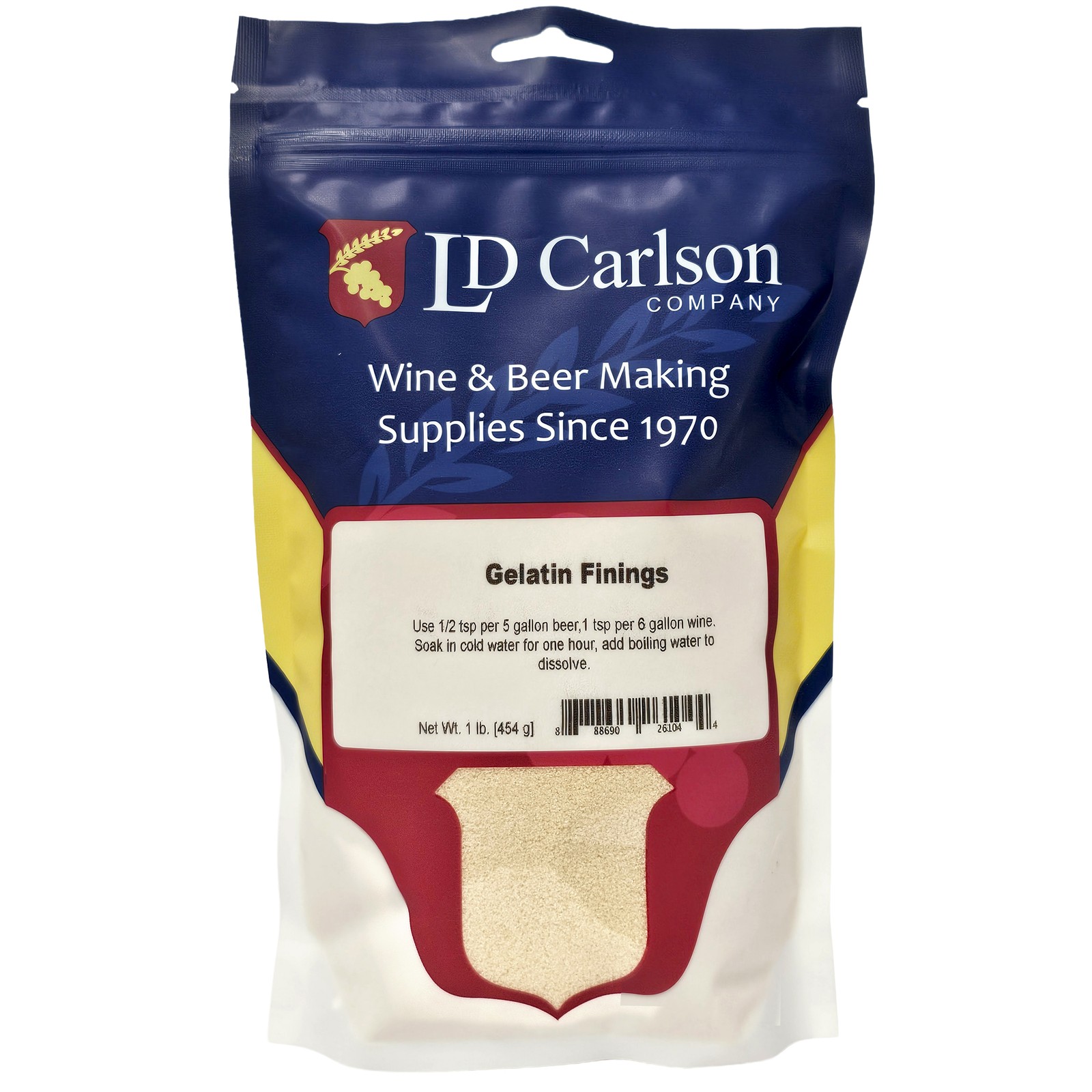 LD Carlson Gelatin Finings - 1 lb gallery