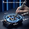 STREBITO Electric Screwdriver 155 in 1 140 Bits gallery