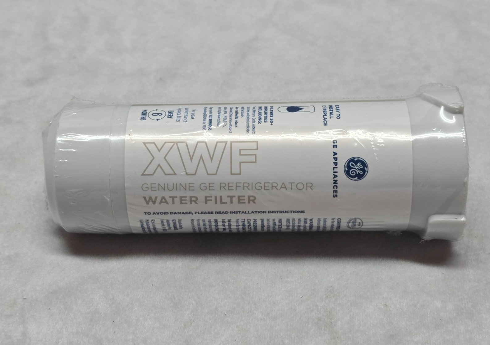 Genuine General Electric XWF Refrigerator Water Filter - White Sealed gallery