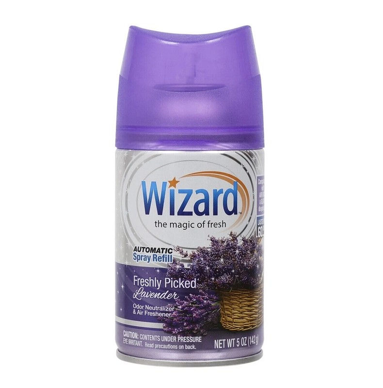 12 Wizard Automatic Spray Refill Freshly Picked Lavender 5 oz.FIT GLADE AIRWICK gallery
