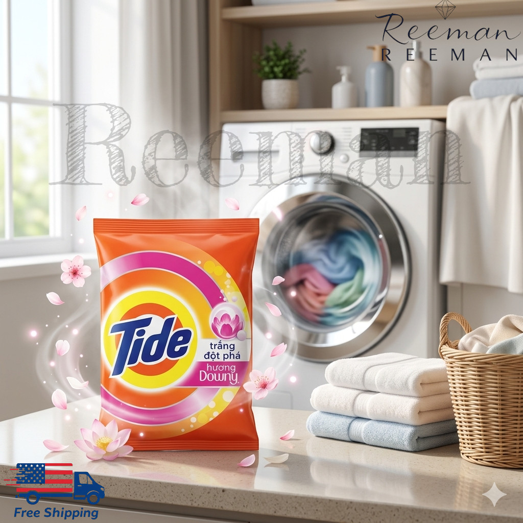 Tide Powder with Downy Laundry Detergent Powder 690 g/ 24.3 oz (2 Packs) gallery