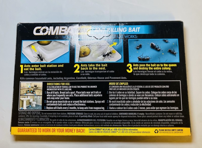 7 New Combat Source Kill Max DIA55901 Bait Stations ANT 6 Bait Station gallery