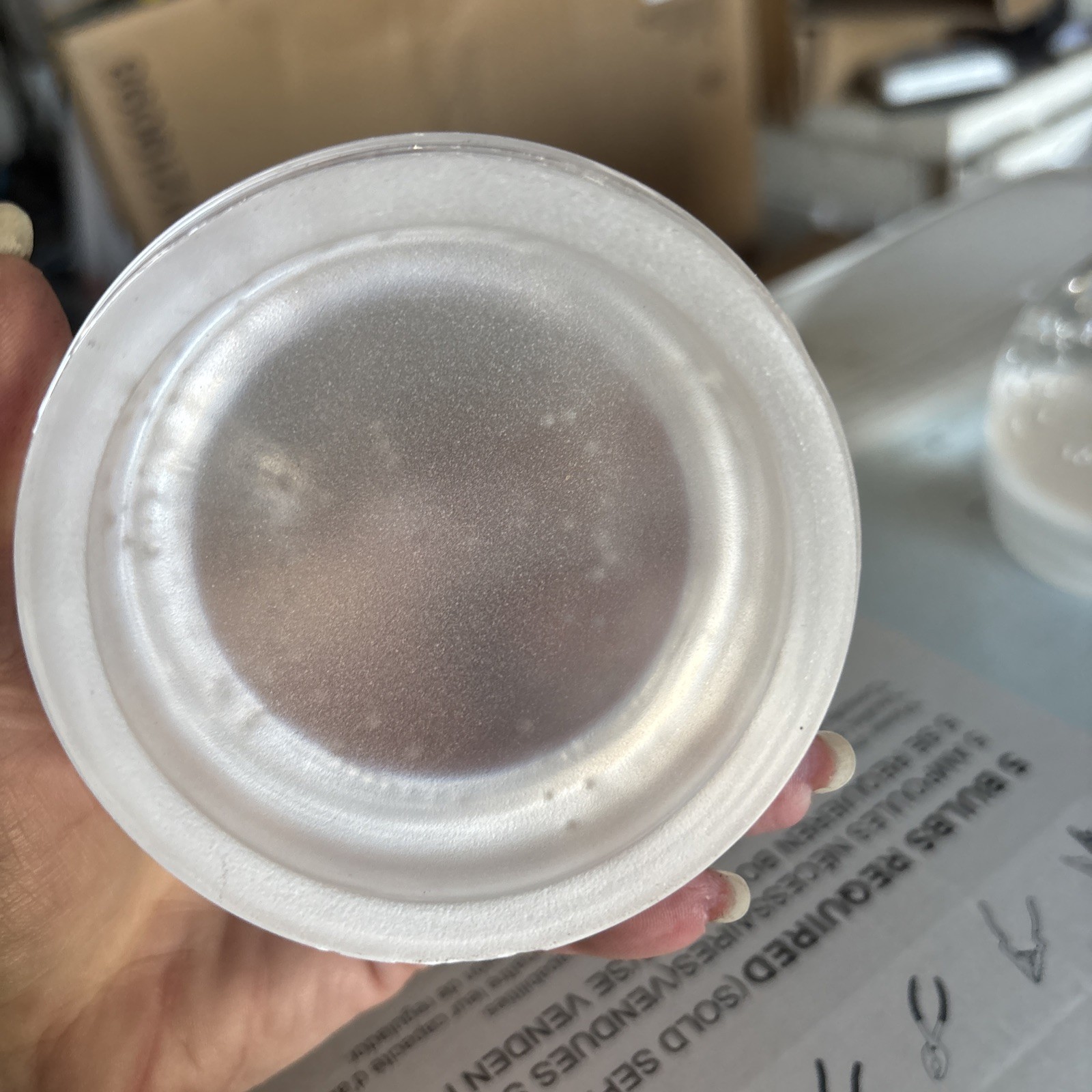 Artika Oracle Vanity Bubble Glass Shade Replacement For Model VAN4-OR5C-HD2CR gallery
