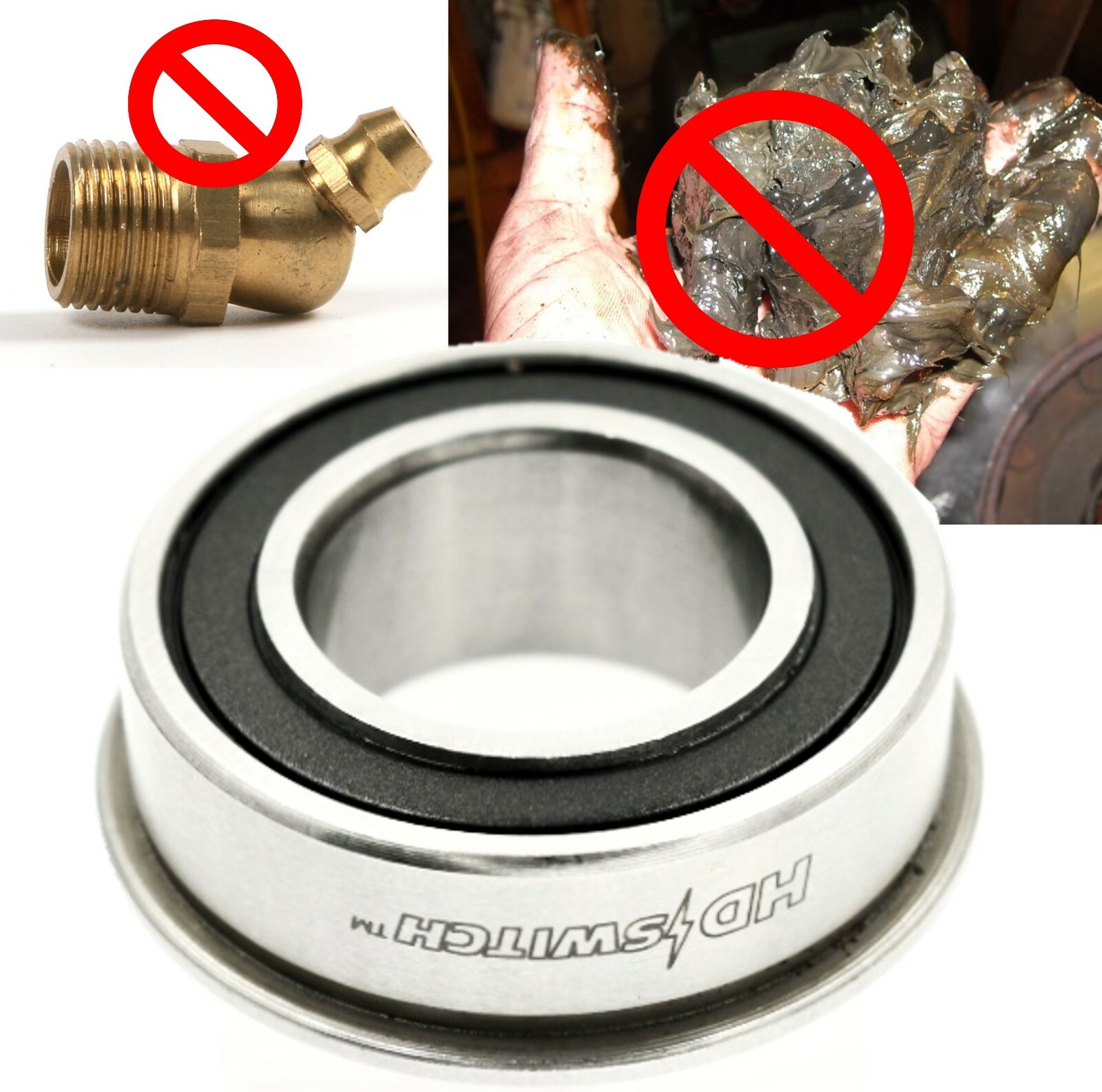 (4) Front Wheel Bushing to Bearing Conversion fits Snapper 1752171YP Upgrade gallery
