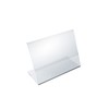 Azar Displays Angled L-Shaped Frame 4.5"x 3.5''High, 10-Pack gallery