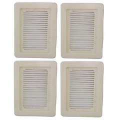 4-Pack Washable & Reusable FloorMate Filters for Hoover Floor Cleaners, 59177051