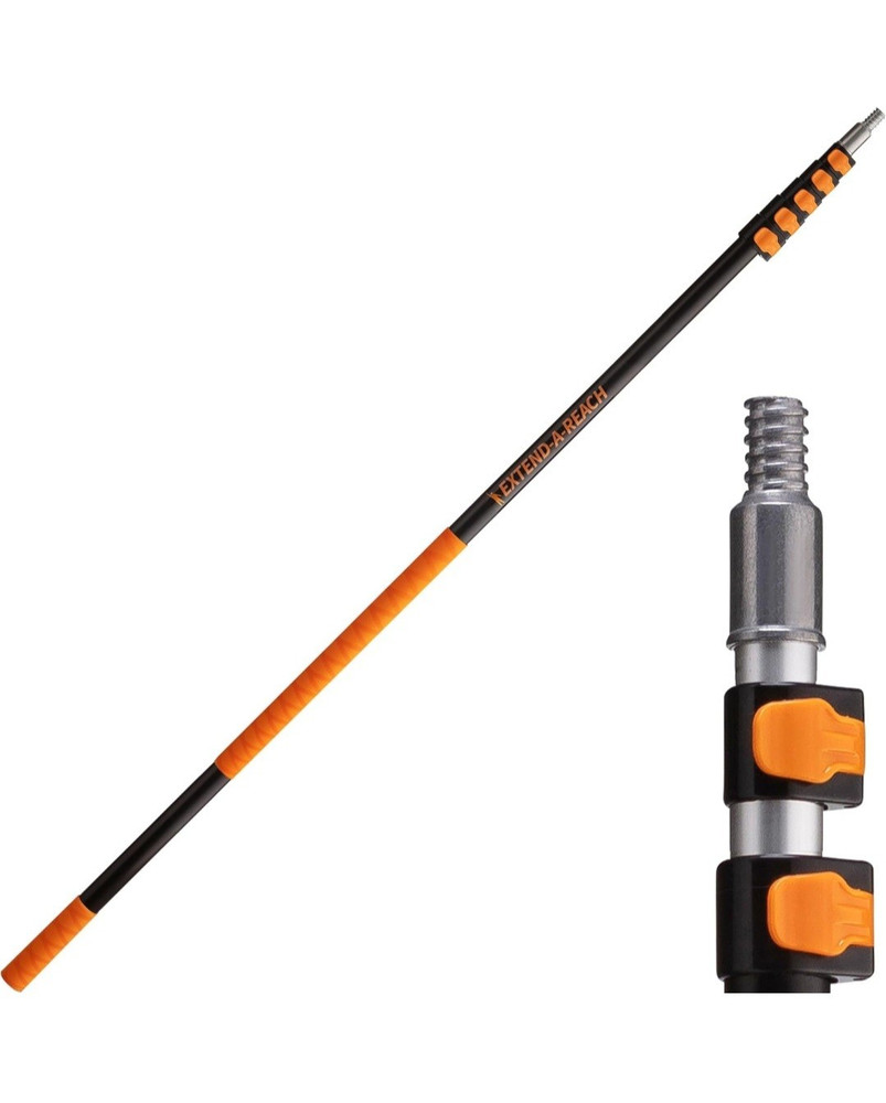 EXTEND-A-REACH Professional Extension Pole 24FT Adjustable Telescoping Pole New
