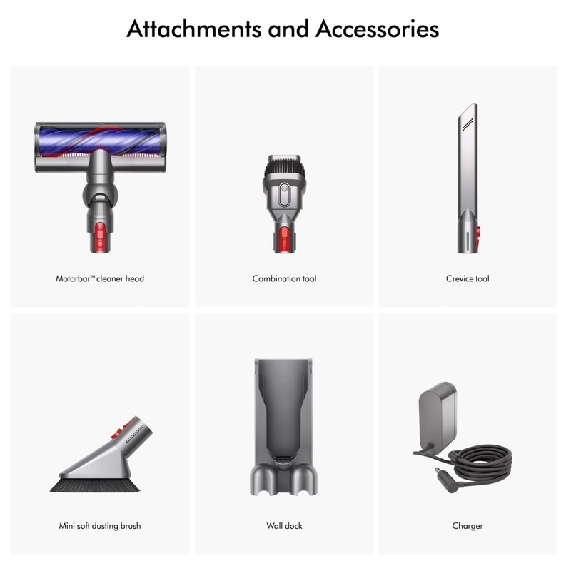 Dyson V8 Origin Extra Cordless Stick Vacuum Cleaner New Open Box gallery