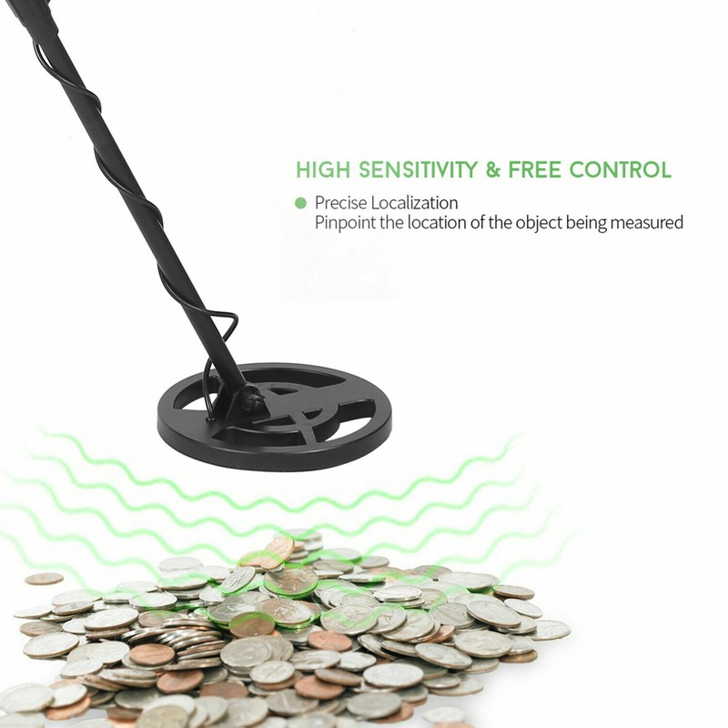 GTX5030 Metal Detector Deep Sensitive Search Gold Digger Hunter Waterproof 44in. gallery