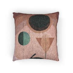 Geometric Harmony: Abstract Circular Composition, Mid-Century Modern Design