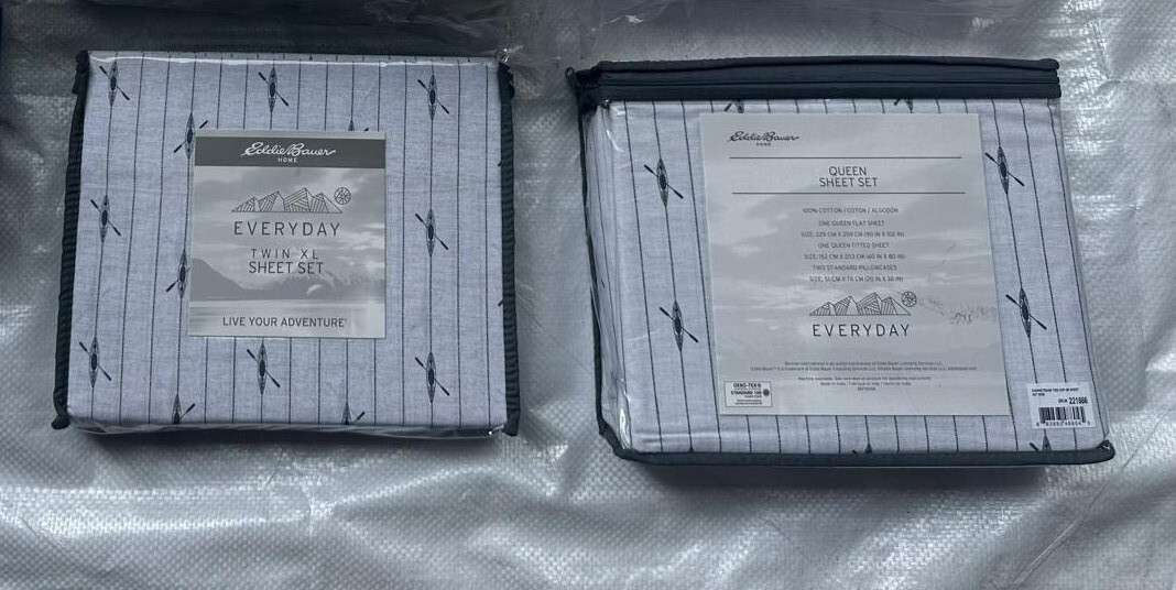 Eddie Bauer Cotton Percale Bedding Set, Crisp & Cool Home Decor gallery