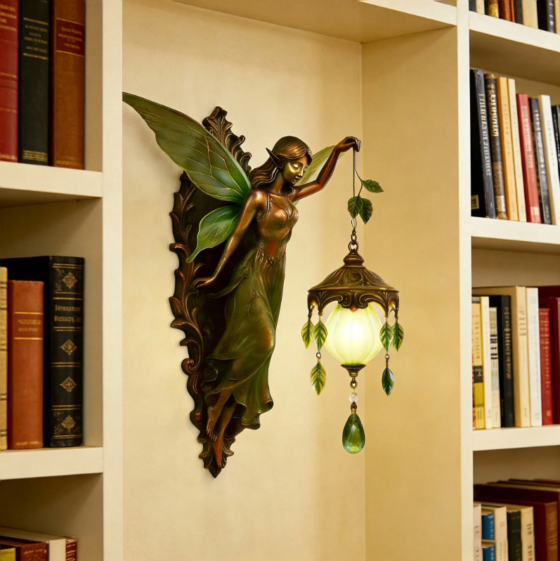 Vintage Fairy LED Wall Light 3D Decorative Night Lamp Wireless gallery