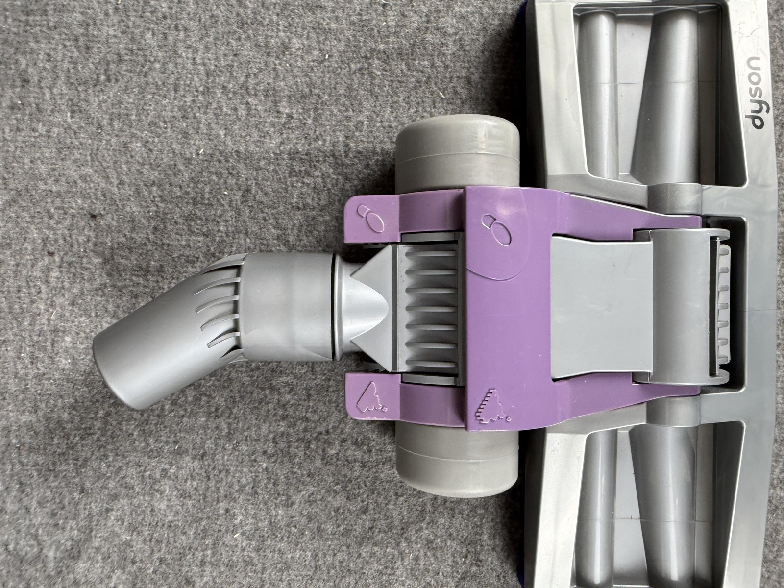 Dyson Vacuum Head Floor Tool Attachment Gray Click Lock Universal New No Box gallery