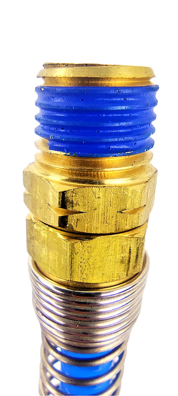 4 - 100 FT 1/4" NPT Fitting Air Compressor PU Hose Roofing Framing Carpentry gallery