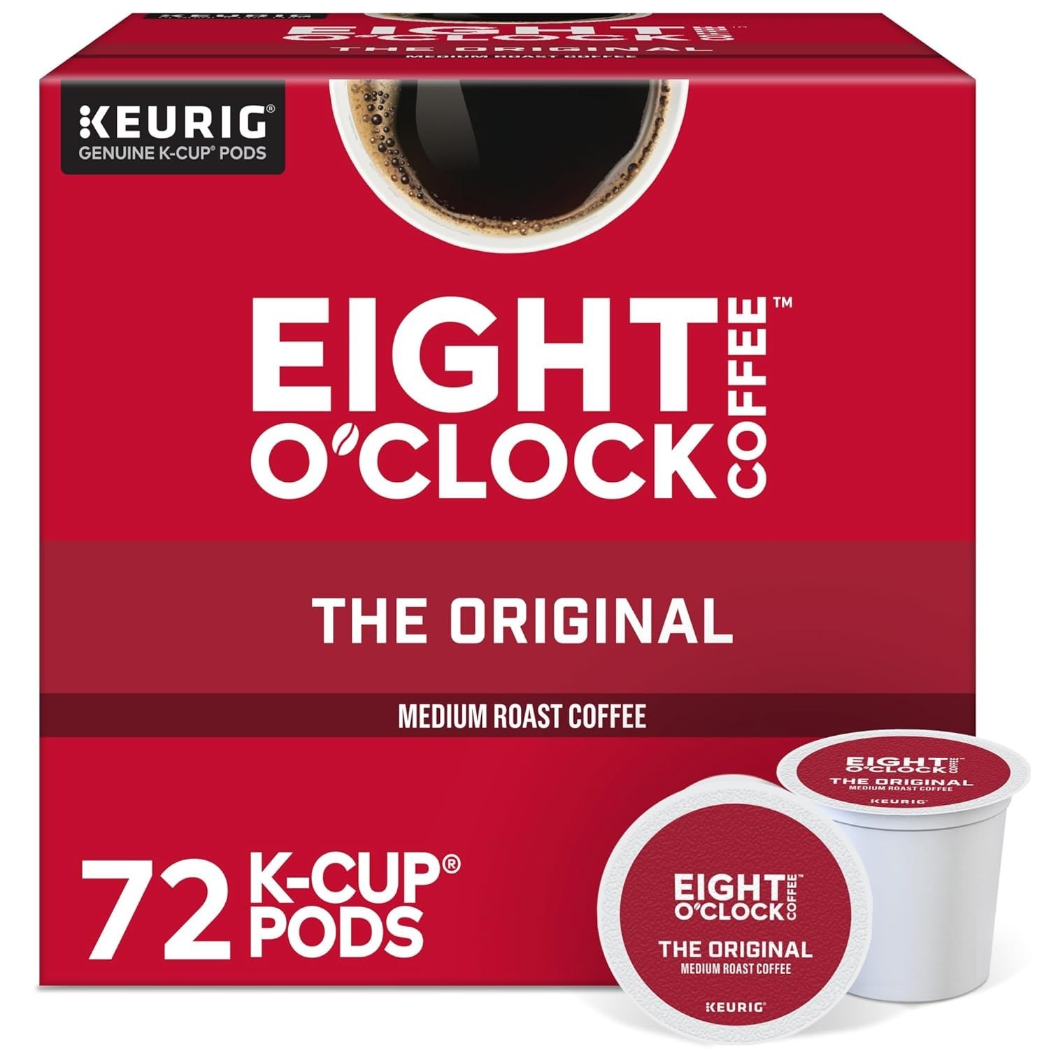 Eight O-Clock Coffee the Original, Single-Serve Keurig K-Cup Pods, Medium Roast. gallery