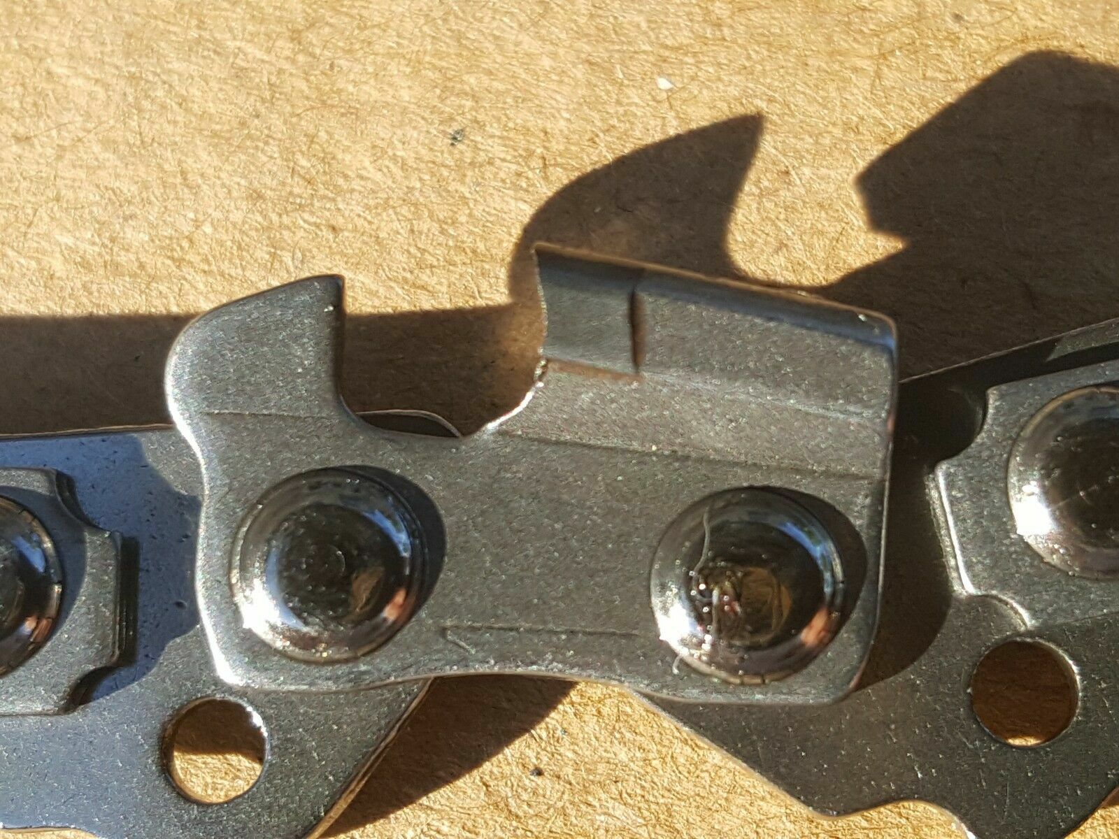 Solid Carbide Chainsaw Chain - ANY SAW ANY BAR ANY SIZE US Steel German Carbide gallery