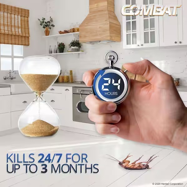 COMBAT Source Kill Max Roach Insect Killer Gel 60g Long action, up to 3 months gallery