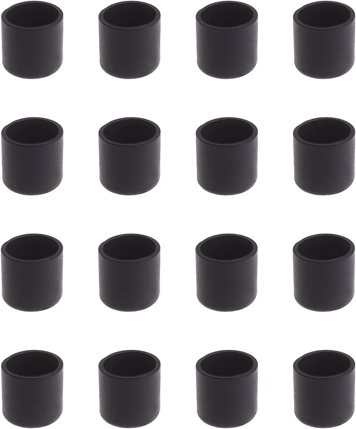 16Pcs Black Color round Table Chair Rubber Leg Tips Caps, 7/8 Inch gallery